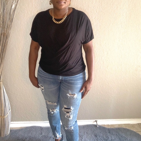 Kancan Leopard patch jeans - Picture 2 of 3